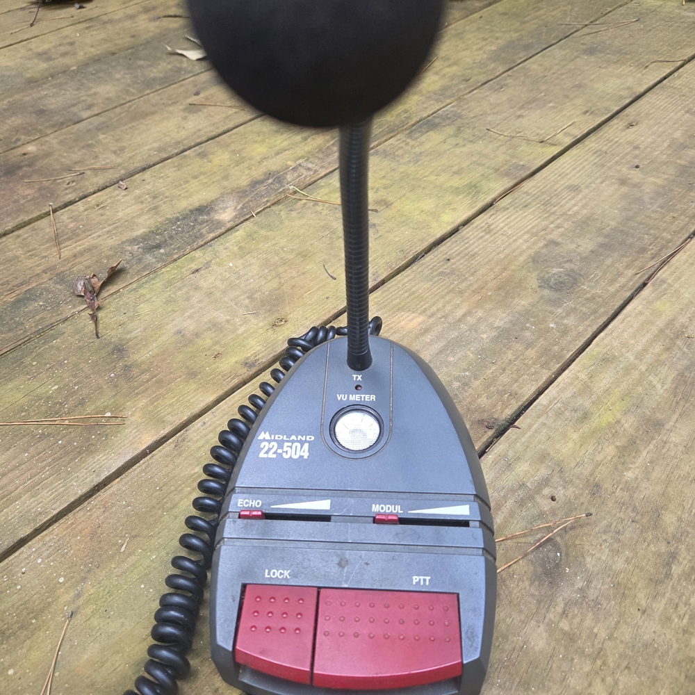 Midland 22-504 CB/Ham Radio Microphone